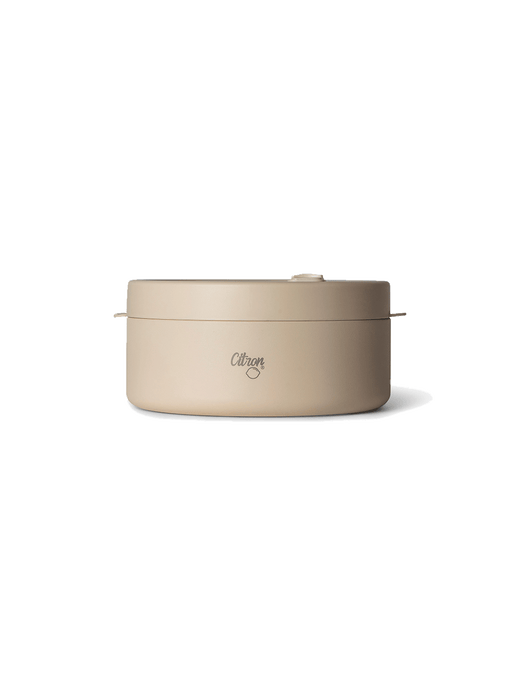 Dinner thermos with 400 ml division beige