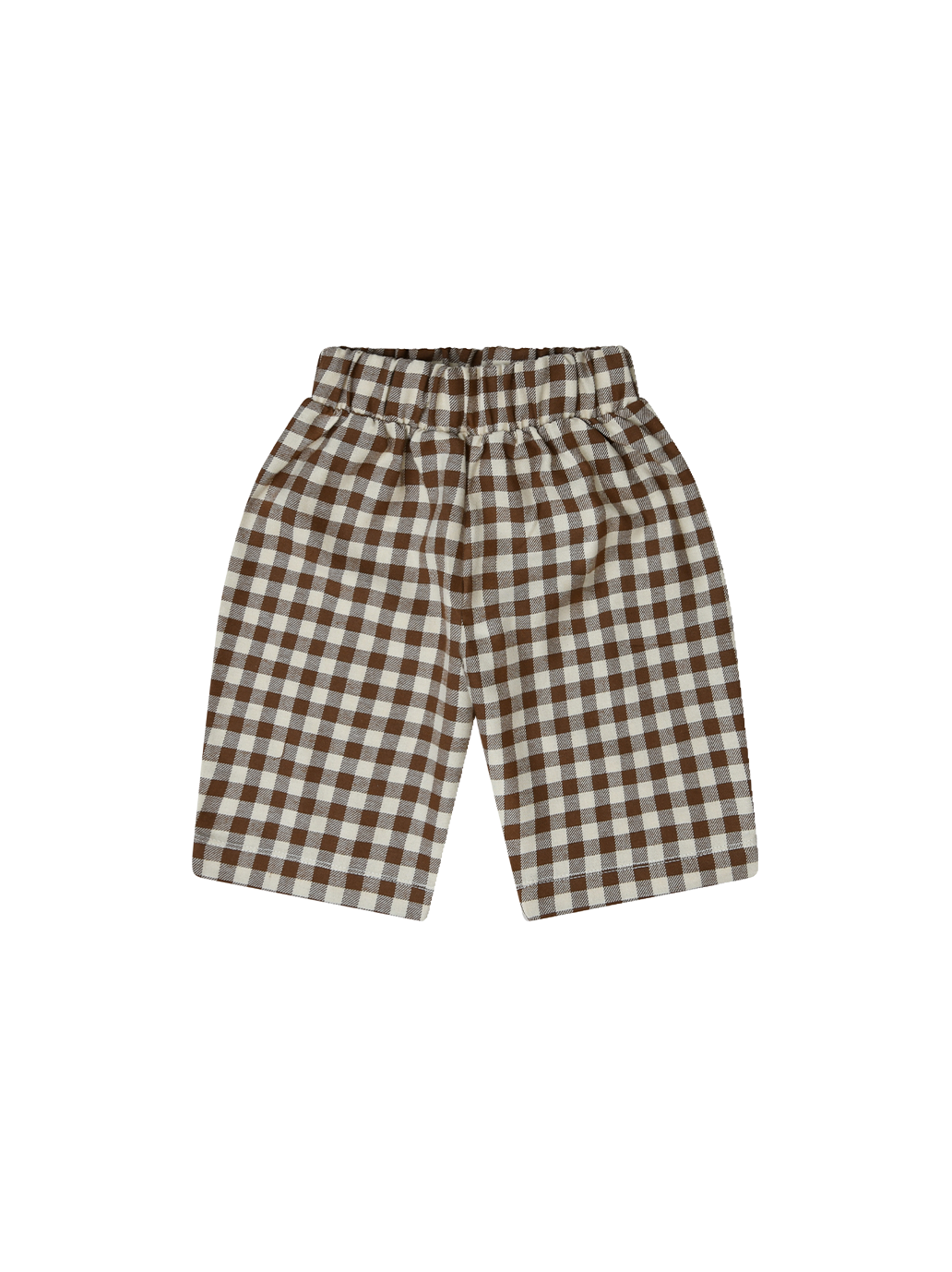 Gingham traveller pants