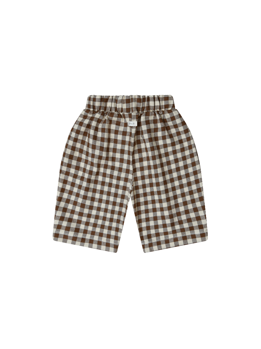 Gingham traveller pants