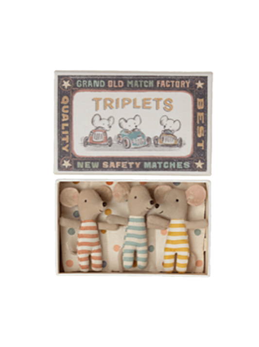 mice triplets in a box