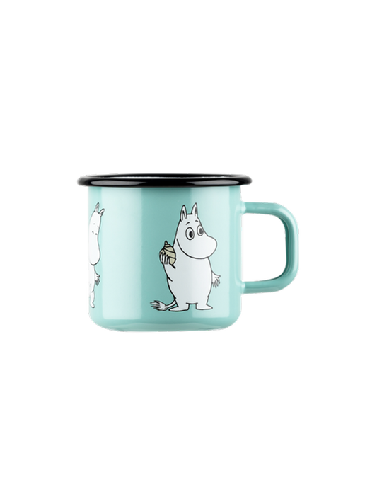 Tazza smaltata retrò Moomin 3,7 dl