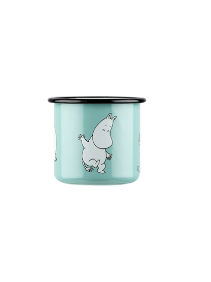 Taza retro esmaltada Moomin 3,7 dl