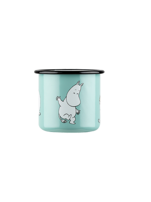 Retro enamel mug Moomin 3.7 dl