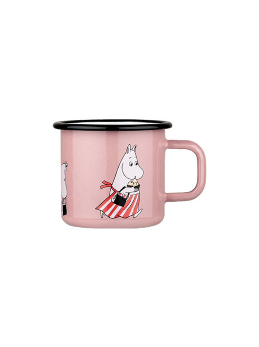 Retro enamel mug Moomin 3.7 dl