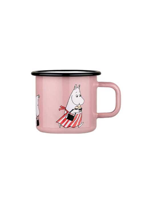 Tazza smaltata retrò Moomin 3,7 dl