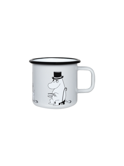 Retro enamel mug Moomin 3.7 dl