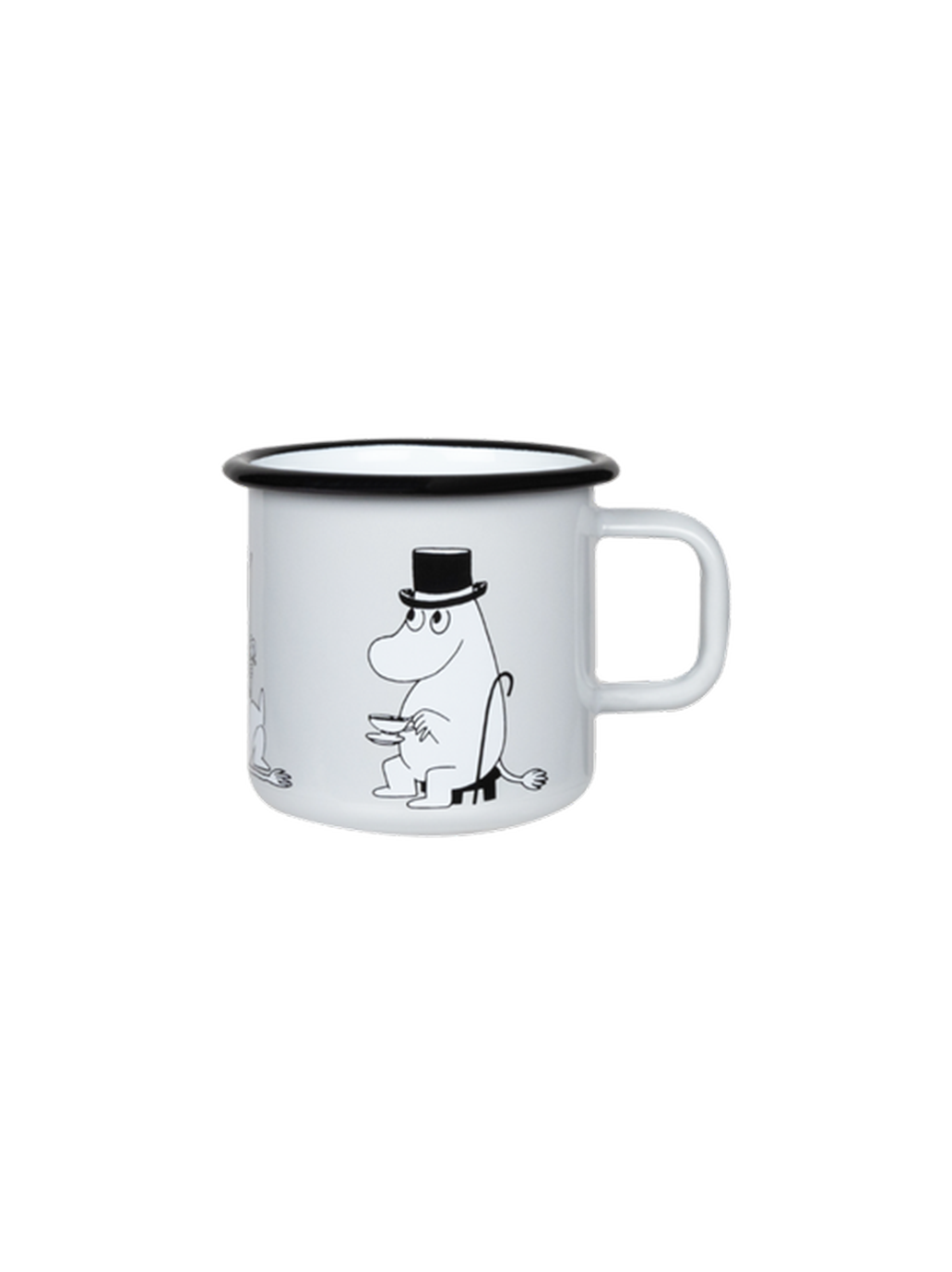 Tazza smaltata retrò Moomin 3,7 dl