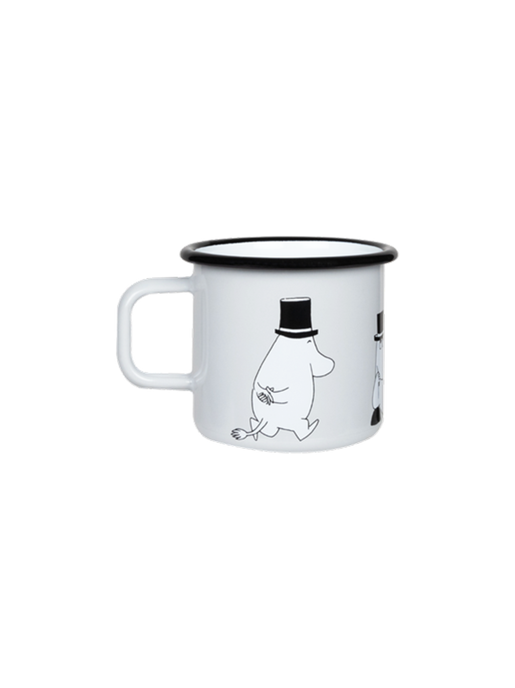 Retro enamel mug Moomin 3.7 dl