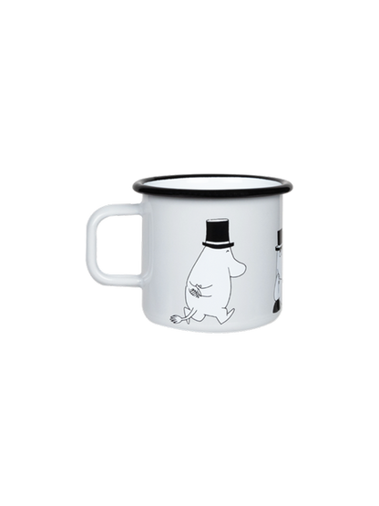 Retro enamel mug Moomin 3.7 dl