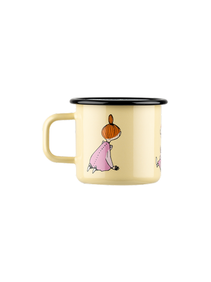 Retro enamel mug Moomin 3.7 dl