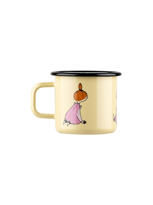 Retro enamel mug Moomin 3.7 dl