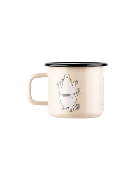 Taza retro esmaltada Moomin 3,7 dl