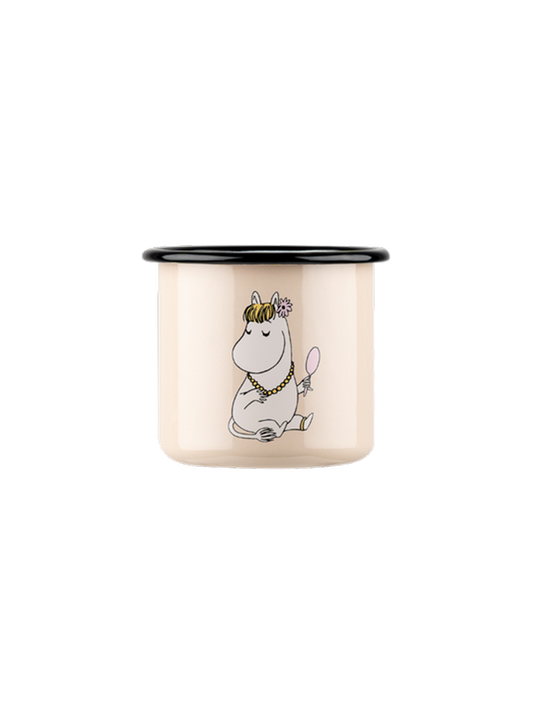 Taza retro esmaltada Moomin 3,7 dl