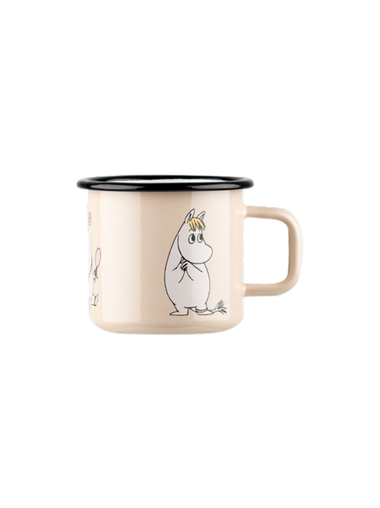 Taza retro esmaltada Moomin 3,7 dl