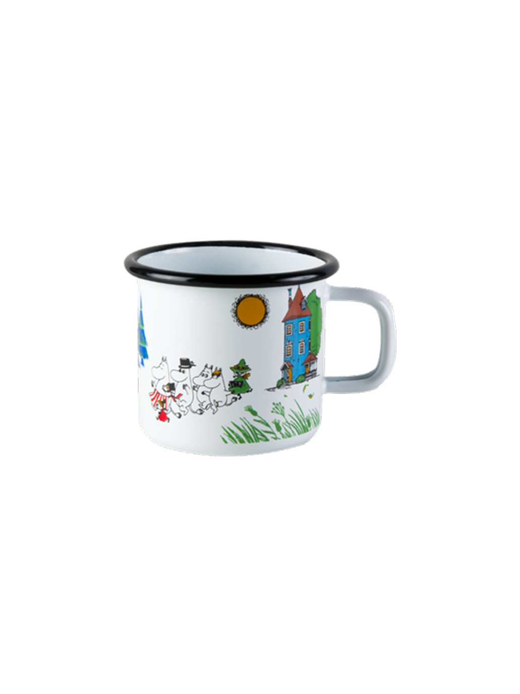 Taza retro esmaltada Moomin 3,7 dl