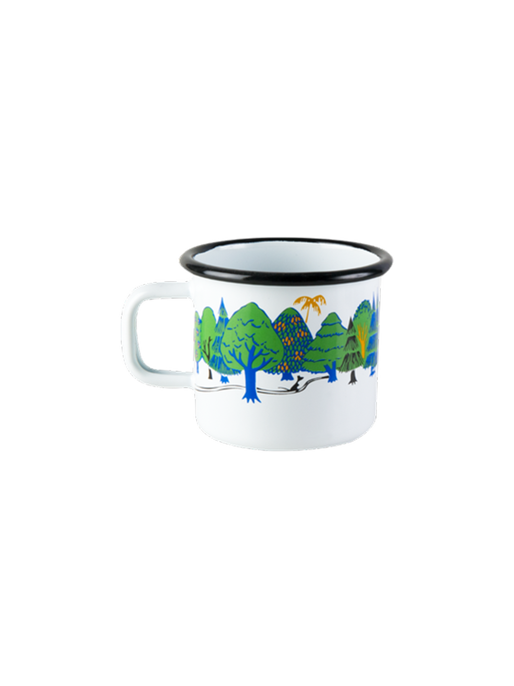 Taza retro esmaltada Moomin 3,7 dl