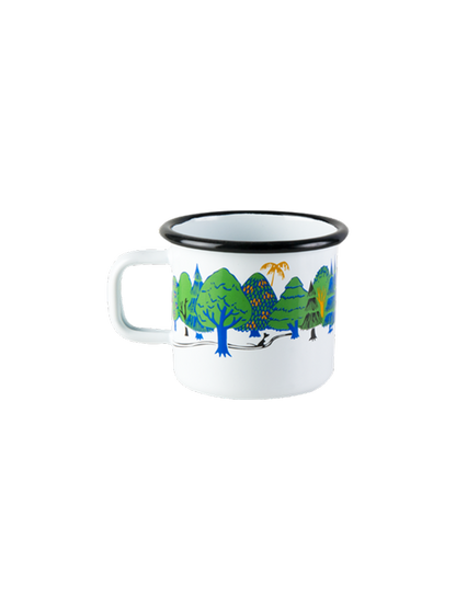 Taza retro esmaltada Moomin 3,7 dl