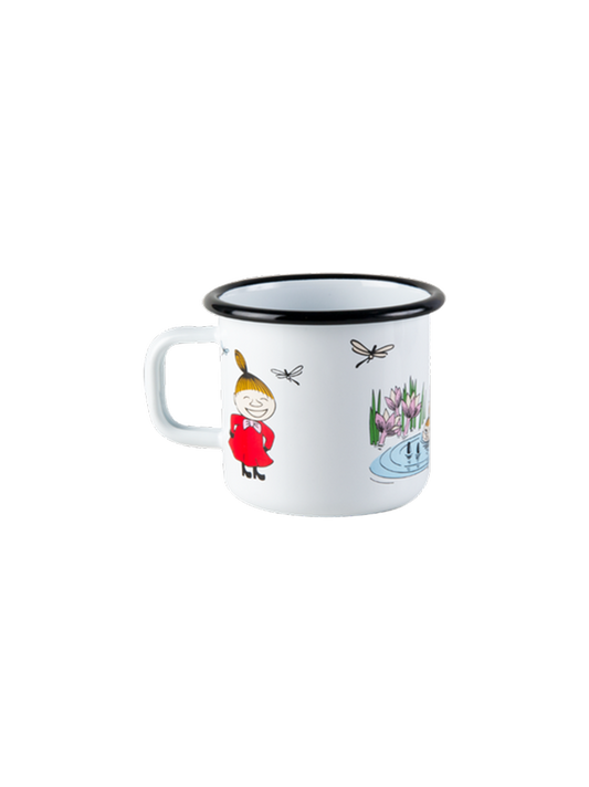 Tazza smaltata retrò Moomin 3,7 dl