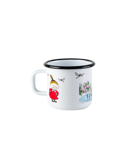 Taza retro esmaltada Moomin 3,7 dl