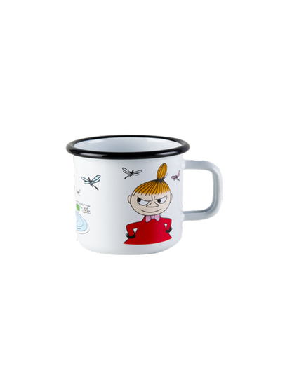 Taza retro esmaltada Moomin 3,7 dl