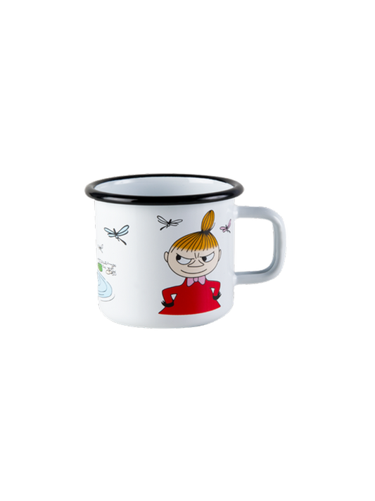 Taza retro esmaltada Moomin 3,7 dl