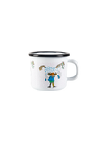 Tazza smaltata retrò Pippi 2,5 dl