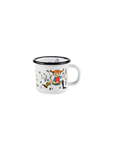 Retro enamel mug Pippi 1.5 dl pippi & mr. nilsson
