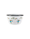 Retro enamel bowl Pippi 6dl pippi & horse