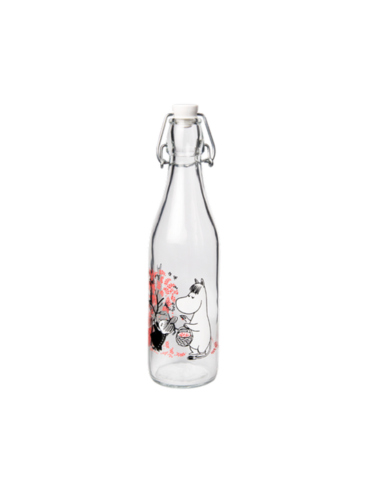 Botella de cristal Moomin 0,5l