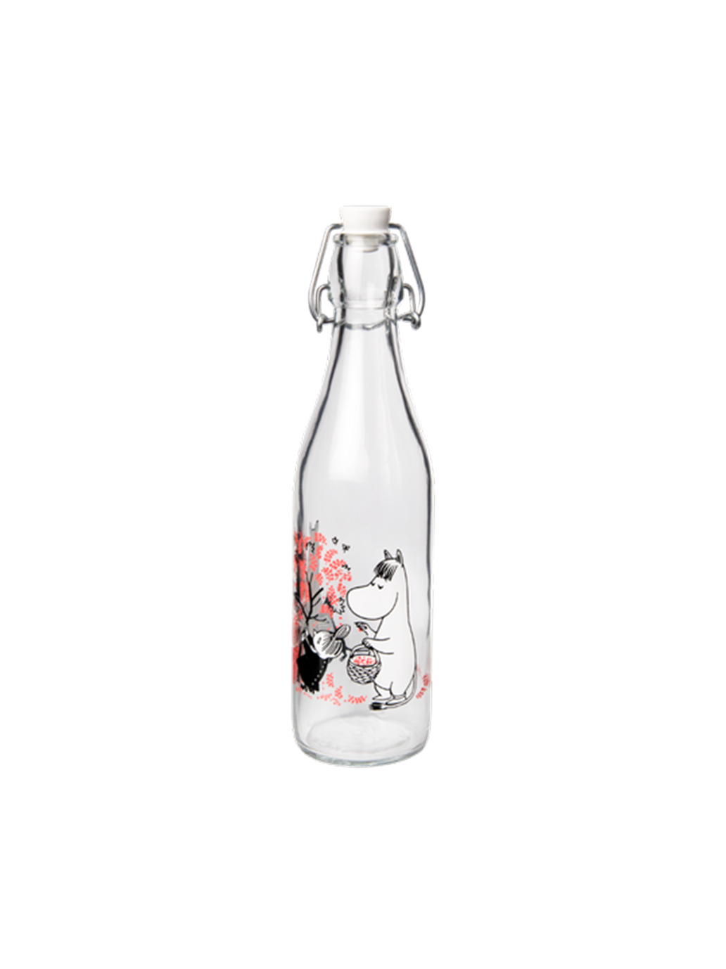 Botella de cristal Moomin 0,5l