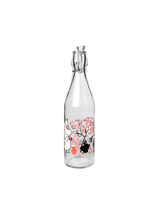 Botella de cristal Moomin 0,5l