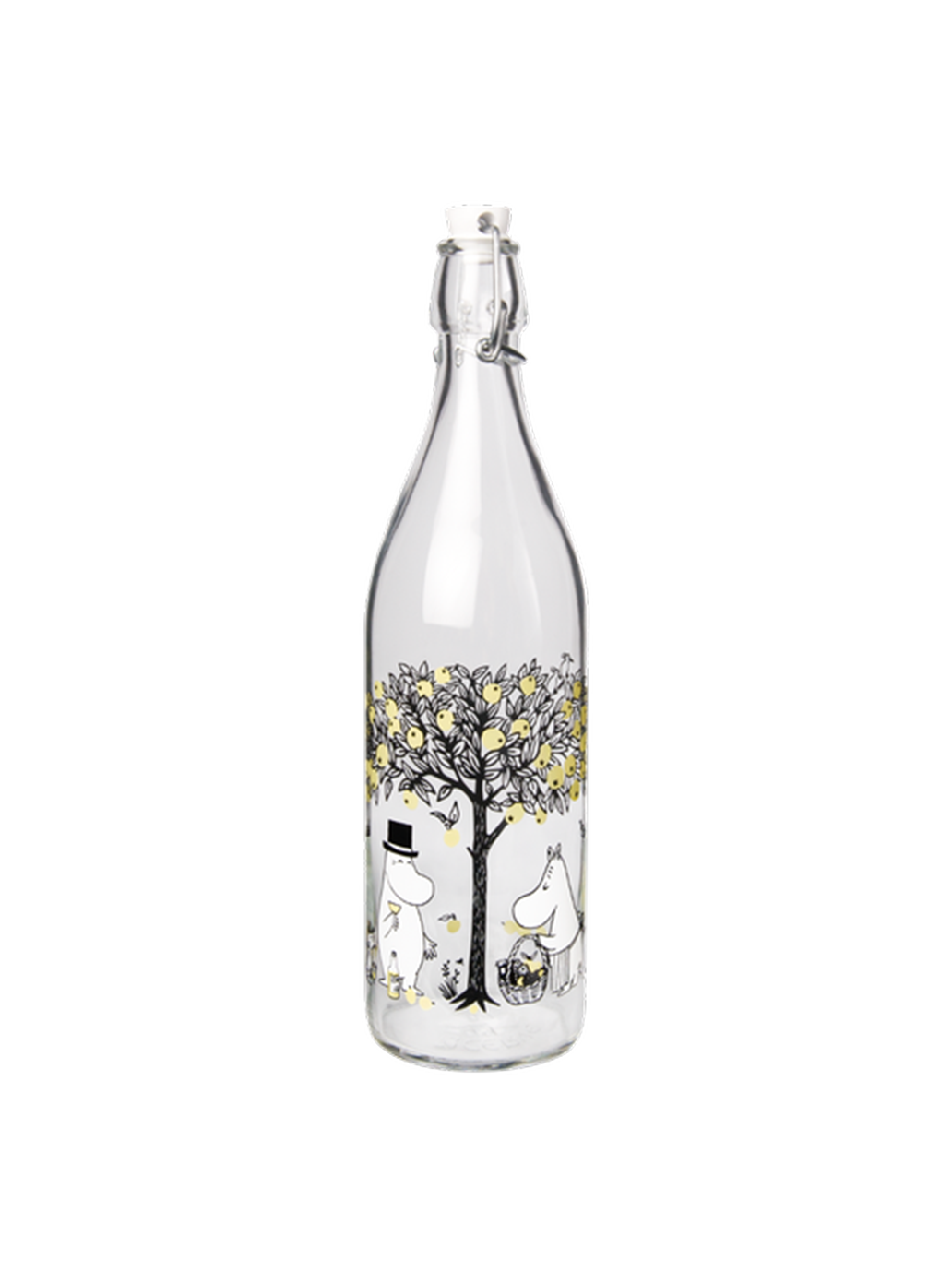 Glass bottle Moomin 1l