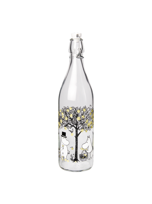 Glass bottle Moomin 1l