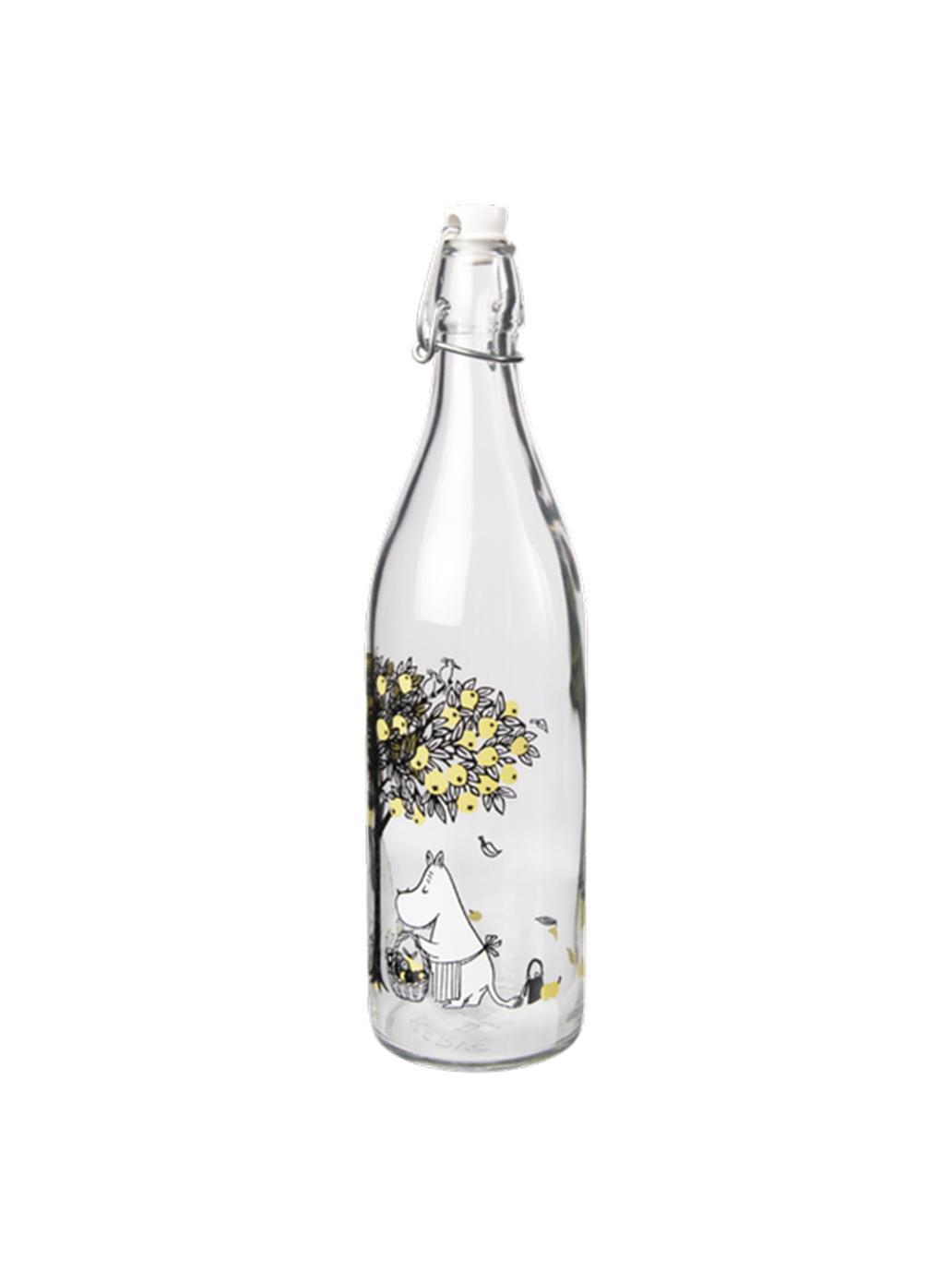 Glass bottle Moomin 1l