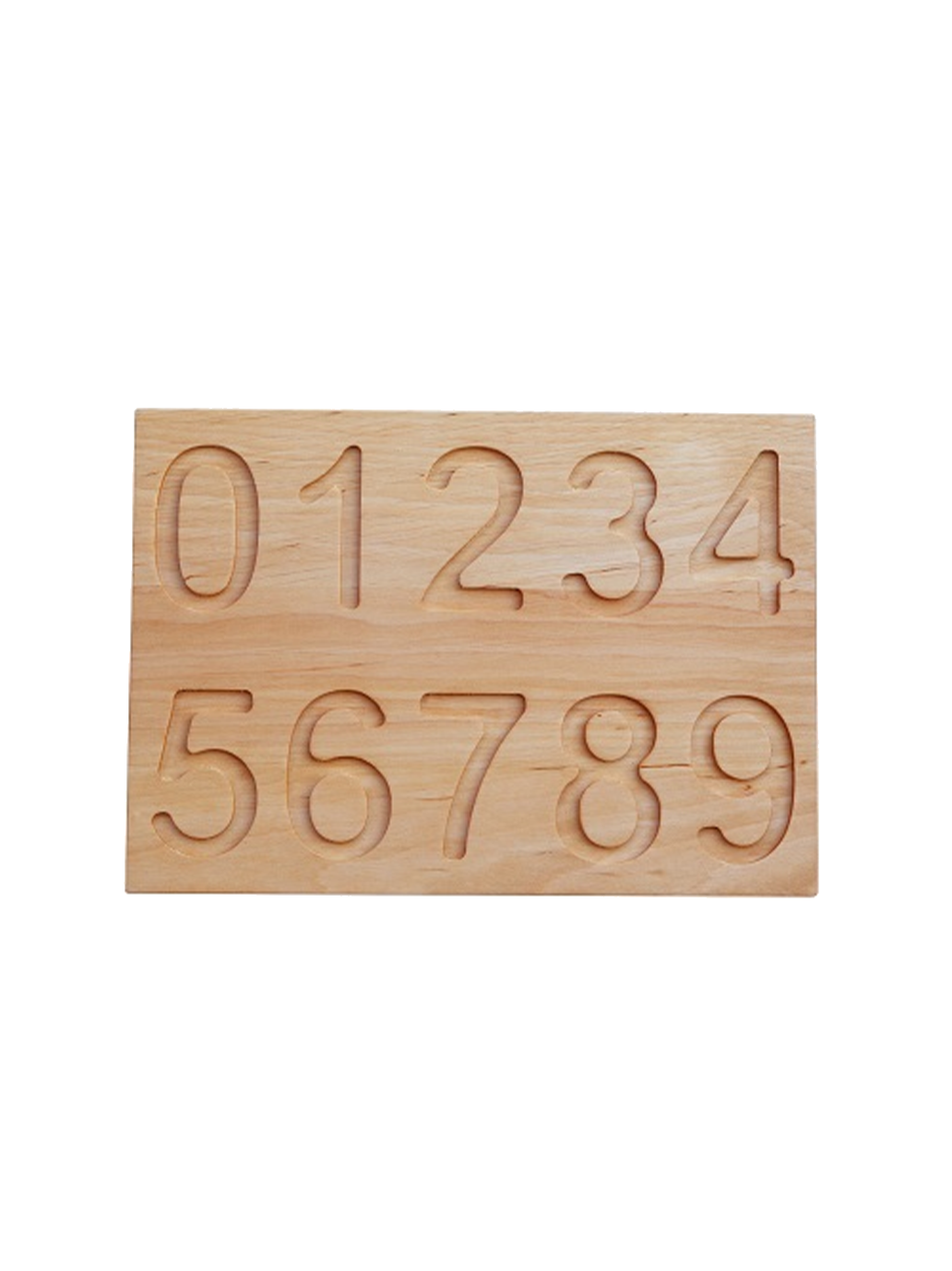 Montessori number tracking board