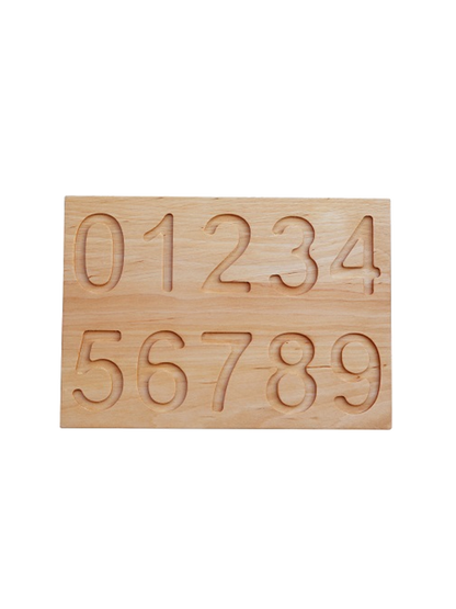 Tablero de seguimiento de números Montessori