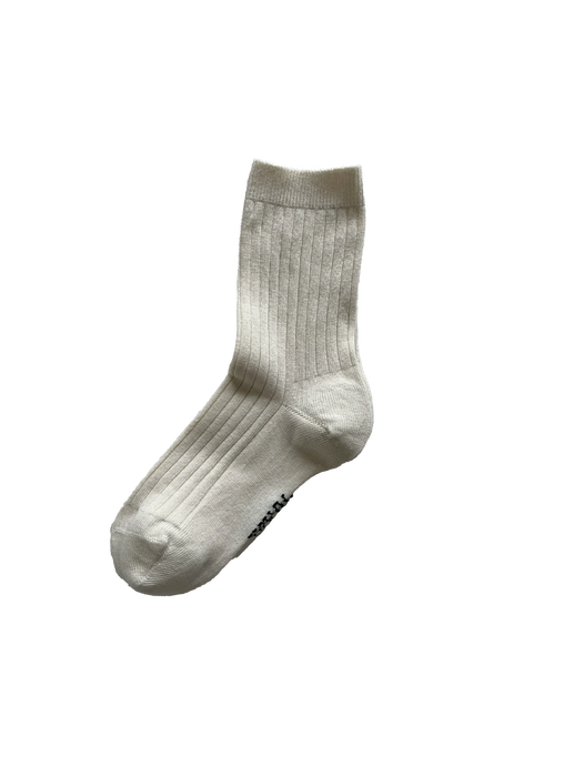 Cotton socks with cashmere marshmallow