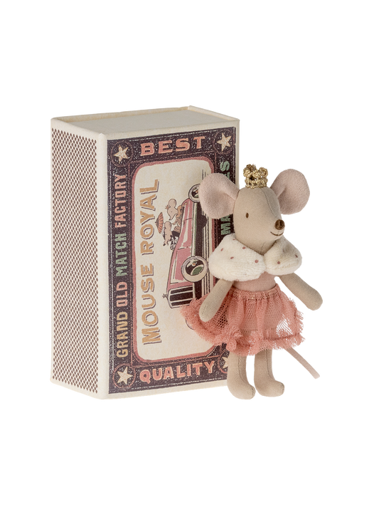 Princesa ratón en caja de cerillas