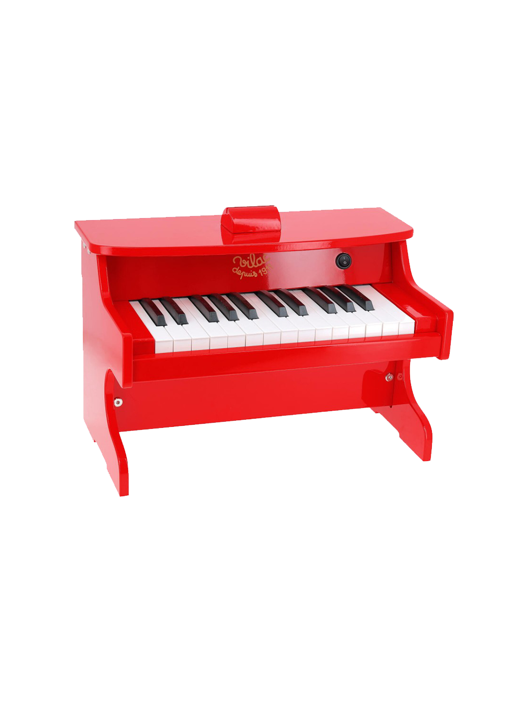 piano electrico de madera