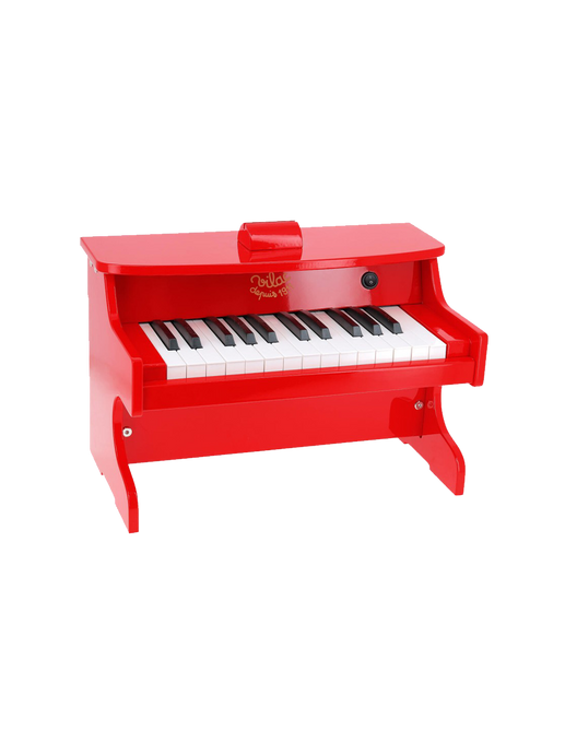 Piano elettrico in legno red