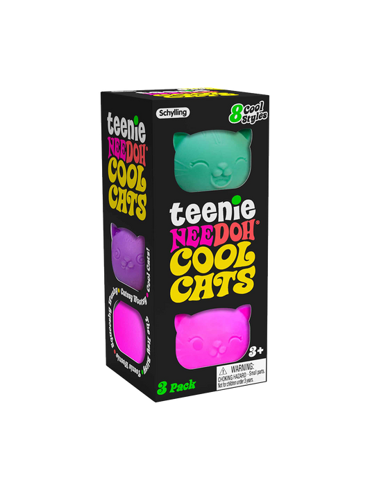 Conjunto Teenie Cool Cats NeeDoh