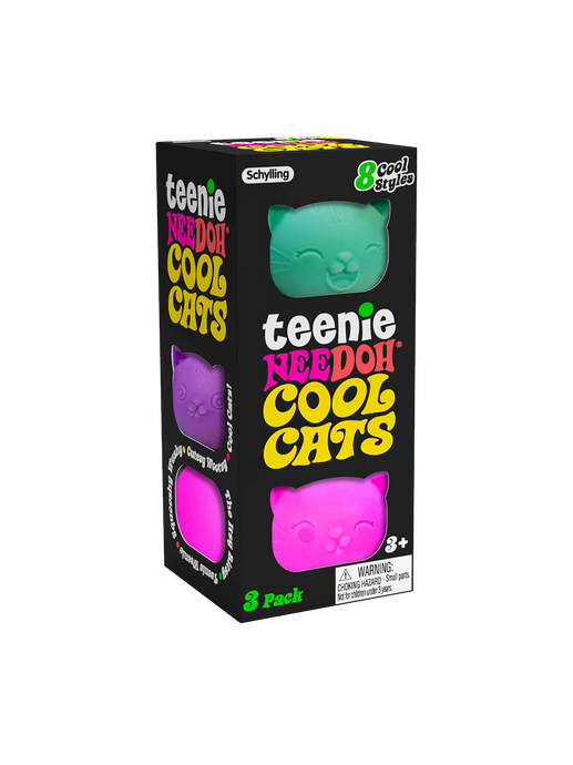 Teenie Cool Cats NeeDoh set cool cats