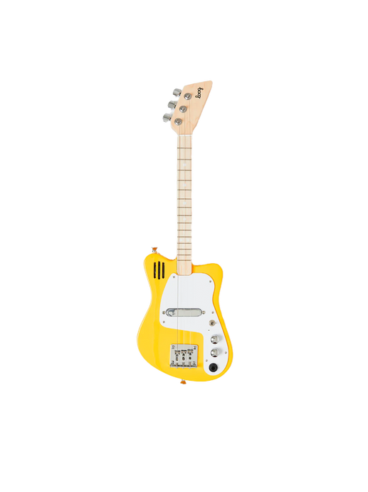 Mini guitarra eléctrica loog para niños. yellow
