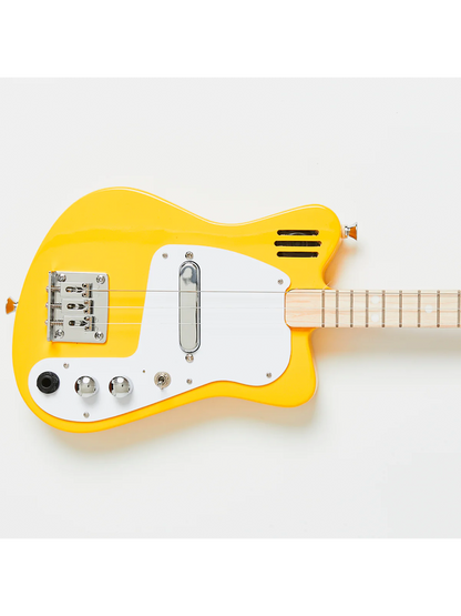 Mini guitarra eléctrica loog para niños.