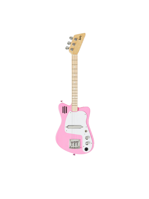 Loog mini electric guitar for kids pink