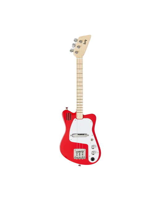 Mini guitarra eléctrica loog para niños. red