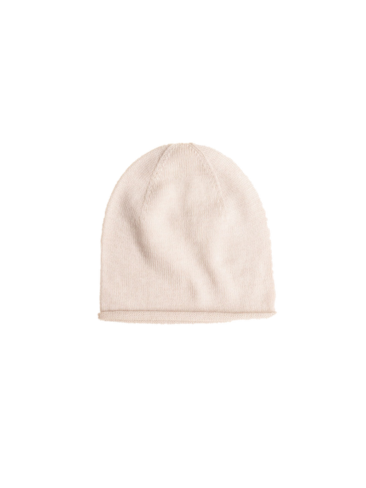 Cappello Efa Beanie sottile in lana merino per tutto l'anno cream