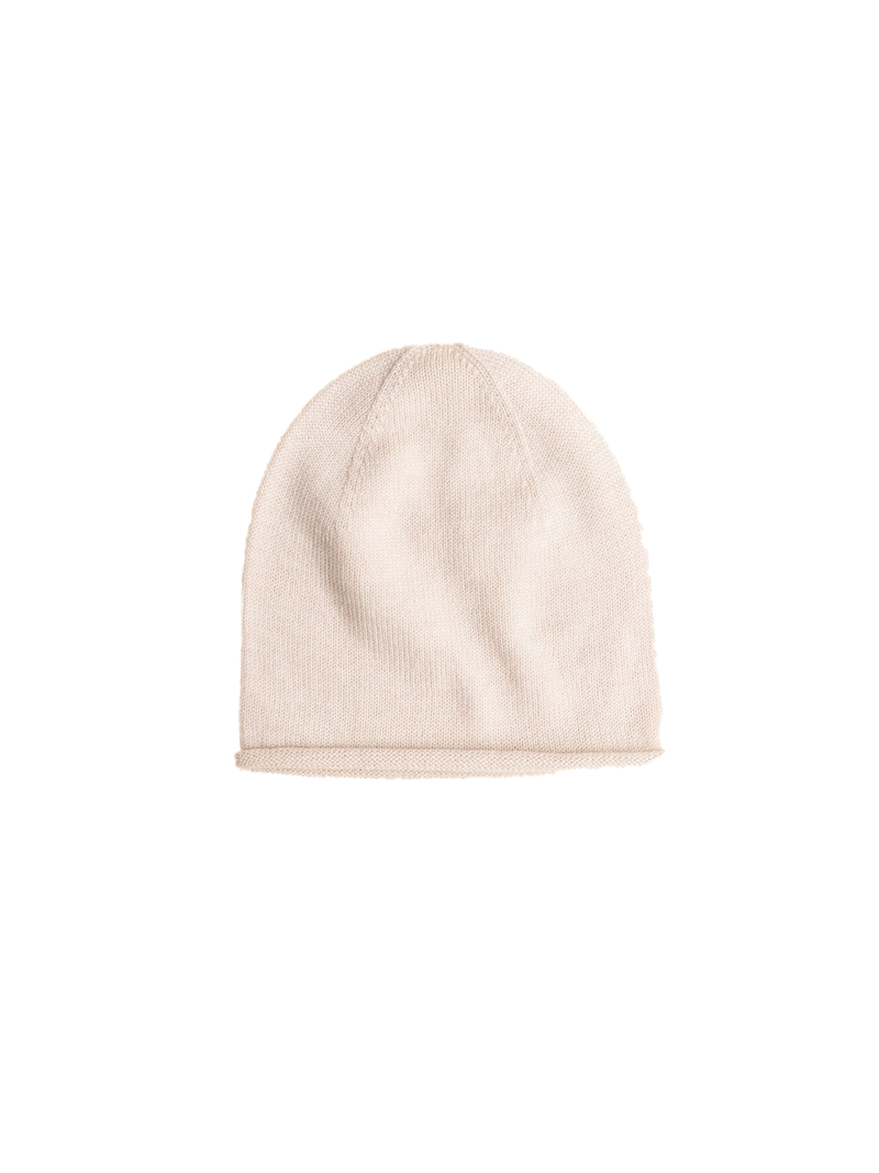 thin, year-round merino wool Efa Beanie hat