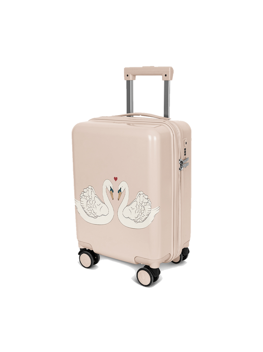 Travel suitcase for children swan