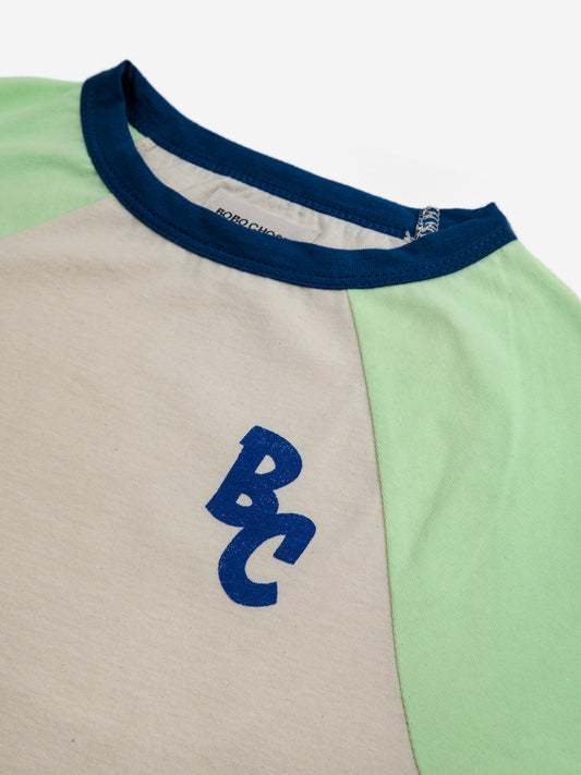 Camiseta BC Color Block con mangas raglán